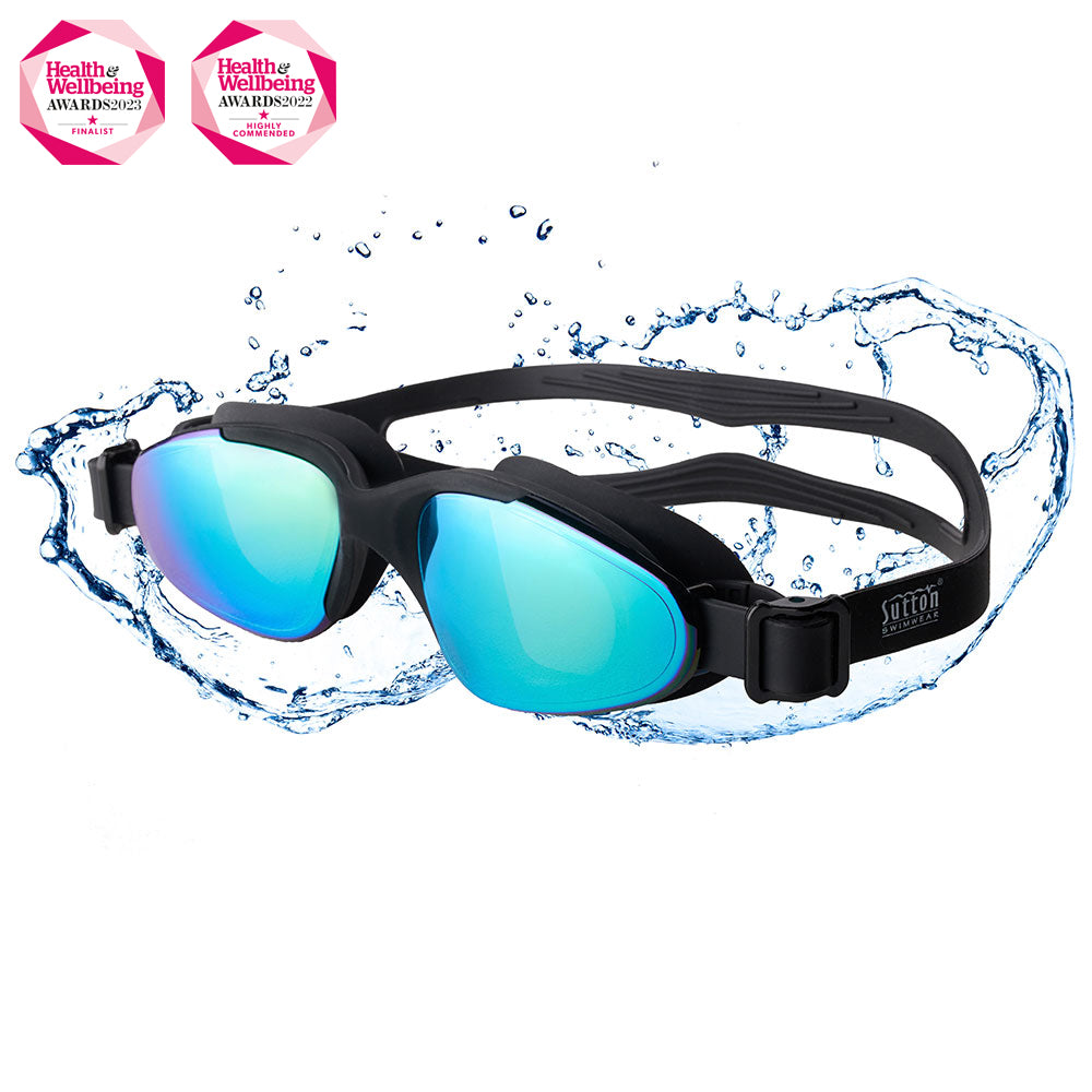 Sutton Swimwear SURF swimming goggles including prescription lenses Prescription Swimming Goggles