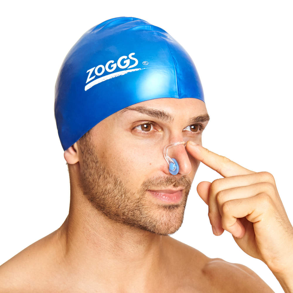 Swim goggles with built in nose clip deals